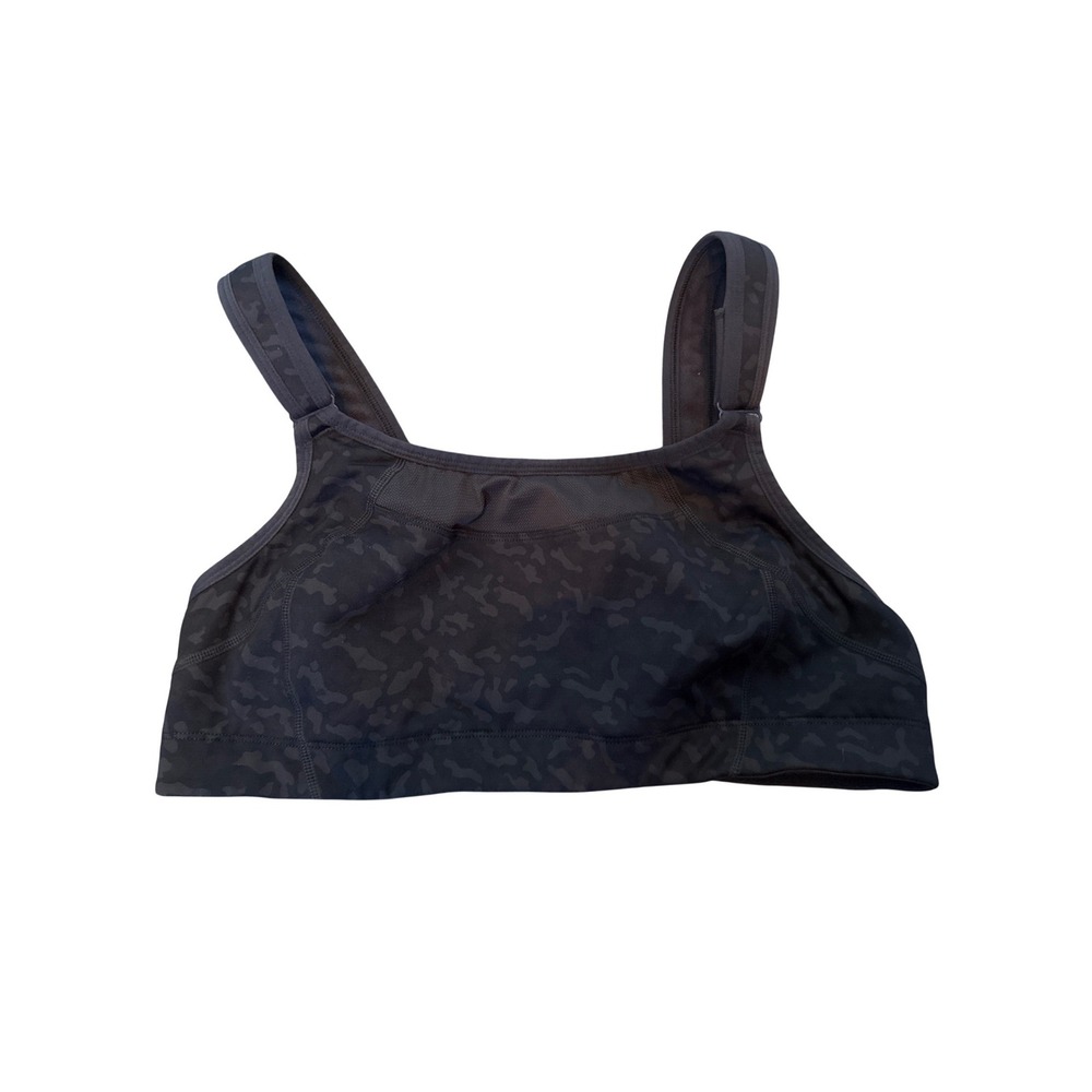 SYROKAN 38C Camo Print High Impact‎ Sports Bra Full Coverage Adjustable Straps